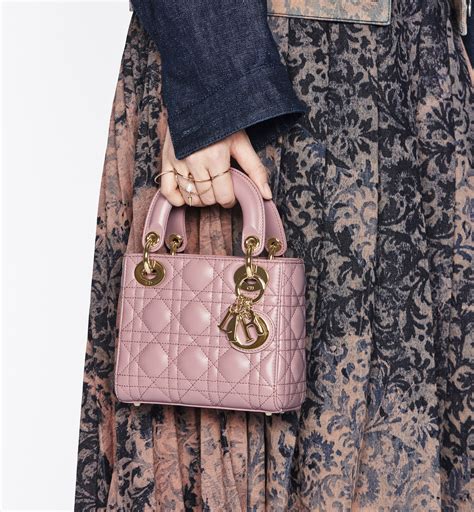 lady dior antique pink